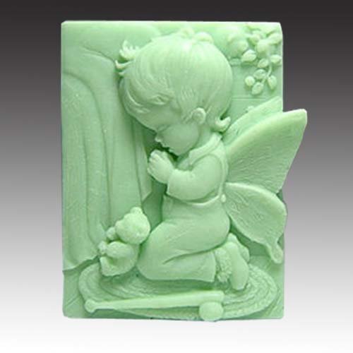 Longzang Angel Mold Craft Art Silicone Soap Mould Craft Molds DIY (S033)