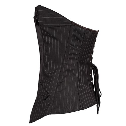 Najia-Symbol-Womens-Sexy-Zipper-Corset-with-G-string-Mini-skirt-Showomen-108