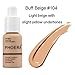 Oksale New 30ml PHOERA Matte Oil Control Concealer Foundation Cream Liquid Foundation (#104)