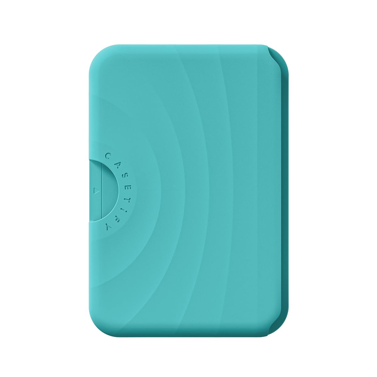 CASETiFY Snappy Ripple Wallet [Campatible with Magsafe] - Mint Blue