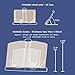 [SmartMe] Portable Book Stand Ultra-Light Weight 0.33lb Transformer Book Holder, Angle Adjustable Smart Pad Mount, Reading Stand, Document Holder