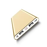 Polanfo 12000mAh Portable External Power Bank - Gold