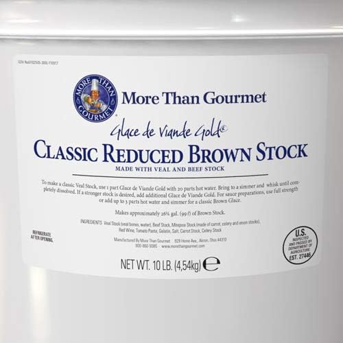 Veal And Beef Glace Stock - 10 Lb Pail