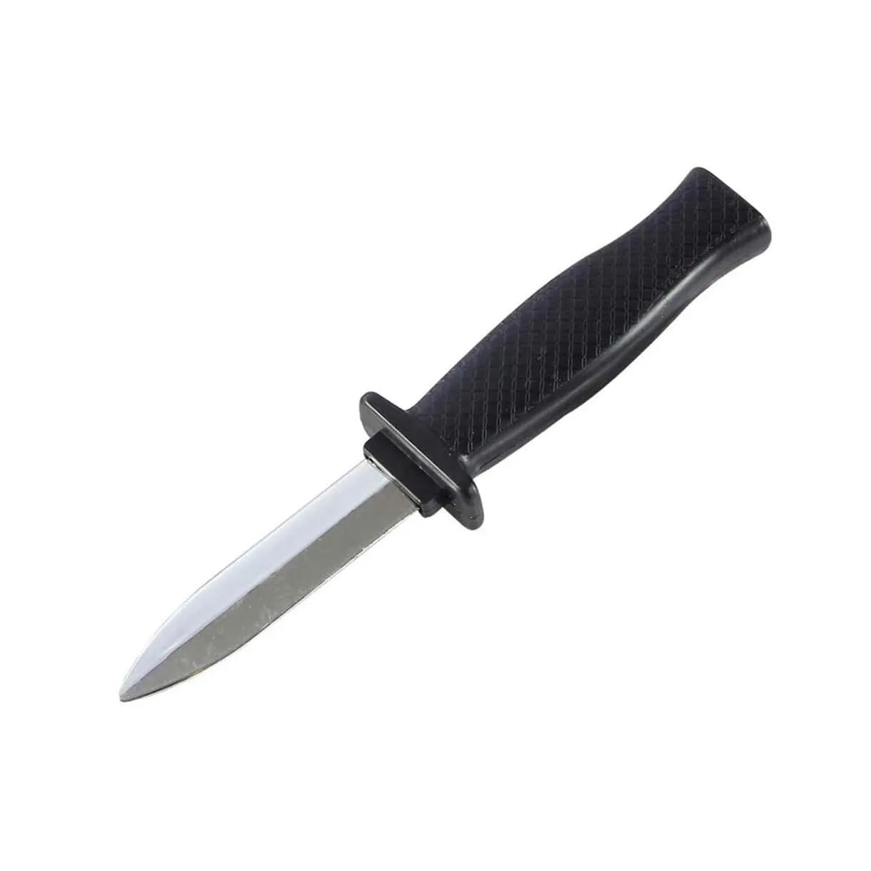 RockParty Retractable Fake Knife – 20cm Plastic Disappearing Blade Prop – Trick Toy for Fancy Dress, Halloween, Cosplay, and Pranks