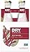 DRY Sparkling Soda, Rhubarb, 12 oz Bottles (Pack of 4)