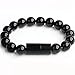 Wrist Band Beads Fast USB Charger Cable,Wearable Wristband Jewelry,Fashion Bead Wrist Bracelet USB 2.0 Charger Data Sync Cable For Iphone 7 /7 Plus (Black)