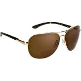 proSPORT Polarized Bifocal Aviator Reading Sunglasses Men, Fishing Sunglass Readers, UV400 Polarized Lens, Driving Golf Beach