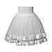 Dresstail Women's Hoopless Short Petticoat Underskirt Slip Crinolines Tutu Skirt