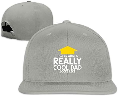 Funny This is What a Really Cool Dad Looks Like Adjustable Cotton Hat Unisex Hip Hop Baseball Caps Black