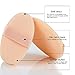 Teenitor 4 Pcs Powder Puff For Face Powder, Soft Velour Puff Professional Makeup Puffs For Loose Powder Setting Powder Foundation Smooth Apply 2.75 Inch In Diameter [USA Seller]