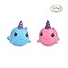 TSLIKANDO Soft Unicorn Jumbo Squishies Slow Rising Squeeze Toys, Squishy Charms Cream Scented Toys, Stress Relief toys, Decorative props (Pack of 2)