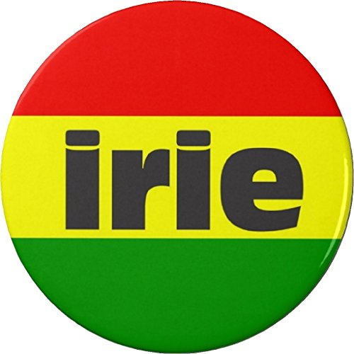 QTY 10 Rasta Irie Flag 1.25' Buttons Pins Jamaican Calypso Reggae Rastafarian