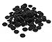 Shapenty Black Soft Foam Earbuds Cushions Earphone Headphone Cap Protector Sponge Ear Pads Cover Replacement, 100PCS primary