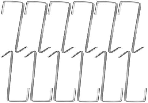 12PCS Small Over Door Hooks