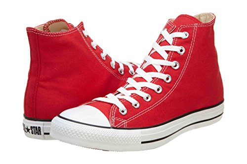 Converse Chuck Taylor Hi Top Red Shoes M9621 Mens 7.5