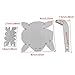 3Pcs/Set Drill Bit Angle Gauges Stainless Steel Drill Sharpener Tools S/S Angle Measuring Gage Hand Measure Tools