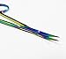 Multi Color Rainbow Supercut Iris Micro Scissors 4.5
