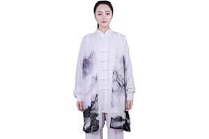 HEARTTOUCH Adult Tai Chi Suit Chinese Kung Fu Clothing Wing Chun Costume Long Sleeve Morning Excerises Meditation Outfit