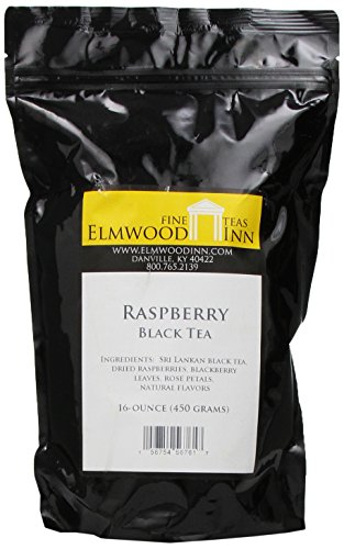 Elmwood Inn Fine Teas, Raspberry Black Tea, 16-Ounce Pouch Elmwood Inn Fine Teas, Raspberry Black Tea, 16-Ounce Pouch