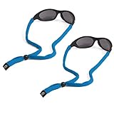 Chums Cotton Eyeglass and Sunglass Retainer / Strap, Royal (2 Pack)