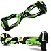 FBSPORT 6.5inch Silicone Scratch Protector Cover Case for 2 Wheels Self Balancing Electric Scooter (GN/BK)