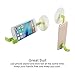 PLENTY 2 in 1 Lightning Two Leaves Portable Dock Cool Cooler Rotating Mini Phone Fan for 8 Pin Lightning Apple iPhone & Micro USB with Silicone Multi-Function Magnetic Clip