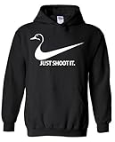 Raxo Just Shoot it Duck Hoodie Duck Hunting Hooded Sweatshirt