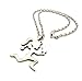 Hatchet Girl Stainless Steel Micro Pendant 18