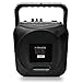 Fisher Wireless Sports Stereo System, 6inch Subwoofer Speaker, Bluetooth Enabled, FM Radio Player, Karaoke Features with LCD Display, LED Multicolor Lights, Auxiliary Input, and Ultra-Portable Design