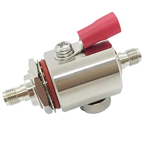 SMA Lightning Arrestor WiFi Coax Surge Protector with SMA Female to SMA Female Bulkhead Connector 0-6GHz