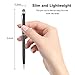 Stylus Pen for Touch Screens, Youhu 10PCS Capacitive Stylus Pen 2 in 1 Universal Ballpoint Stylus Pens for IPad,iPhone,Samsung,HTC,Kindle,Tablet, Black Ink, Mesh Fiber Tip (Multicolor)