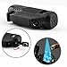 Yusud Torch Lighter, Butane Refillable Lighter with Punch Cutter, New Turbo Quadruple Jet Flame Design with Gas Tank Window, Unique Birthday Gift Idea for Man