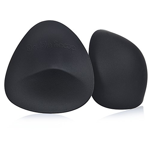 Double Scoop Divine Women's Triangle Plus Size Shaper for Bra & Swim Black,DD+