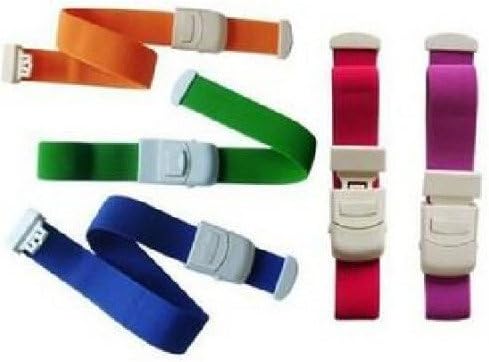 CXLKST Outdoor Essentials Emergency Supplies Elastic Buckle Style Tourniquet Wound Hemostatic Bandages Pack of 4
