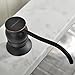 VCCUCINE Antique Country Black Oil Rubbed Bronze Kitchen Countertop In Sink Liquid Dish Soap Dispenser, Under Sink hand dispenser pump replacement