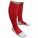 CompressionZ 20-30 mmHg Knee High Compression Socks, Red, XL