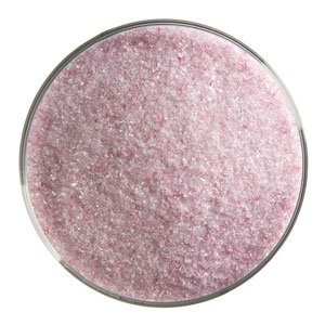5 Oz Cranberry Pink Transparent Fine Frit - 90 Coe