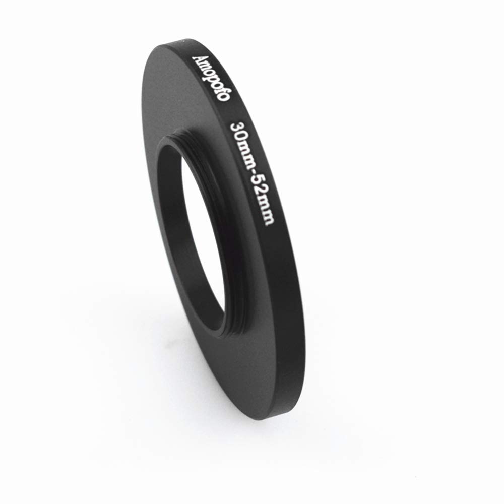 30mm to 52mm Camera Filters Ring Compatible All 30mm Camera Lenses or 52mm UV CPL Filter Accessory,30-52mm Camera Step Up Ring
