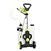 FlowZone Shower 4-Gallon Lithium-Ion Battery Powered Roller/Backpack Sprayer (3.6V/2.6A Spray Gun)