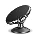 Stick on Dashboard Magnetic Phone Car Mount, JSAUX Universal 360° Rotation Magnetic Car Mount Phone Holder Removable for iPhone 7 6 6S Plus, Samsung Galaxy S8, Google Pixe, LG, GPS Devices(Black)