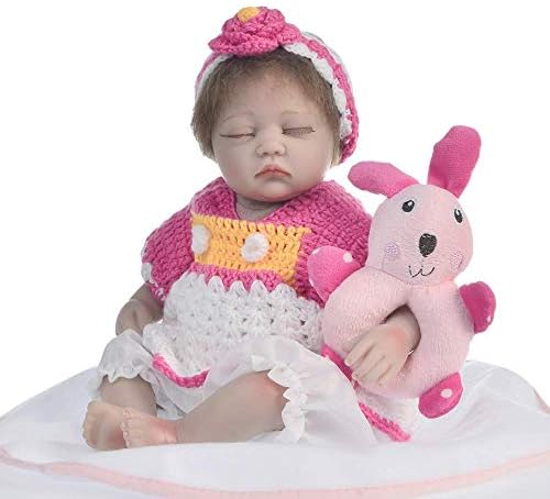 生まれ変わった赤ちゃん人形ソフト赤ちゃん女の子17インチ42cm眠っている赤ちゃん人形シミュレーション