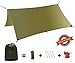 Sumbababy Rain Fly Portable Hammock Tarp Shelter Waterproof Tent Polyester 170
