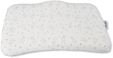 Aloudy Newborn Pillow, Memory Foam Baby Crib Pillow for Preventing Plagiocephaly or Flat Head Syndrome (17.5"x 11" x 1.2")
