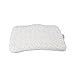 Aloudy Newborn Pillow, Memory Foam Baby Crib Pillow for Preventing Plagiocephaly or Flat Head Syndrome (17.5