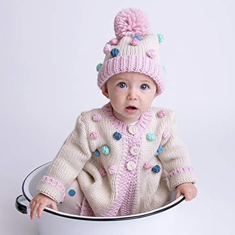 baby girl popcorn sweater