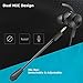 RAPOO Gaming Earbuds, Wired in-Ear Headphones with Dual Mic, Hi-Fi Stereo Earphones for Nintendo Switch PC, Laptop, Cellphone with 3.5mm Jack- Blackthumb 4