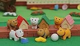 Iwako Puppy Erasers, 6 Piece