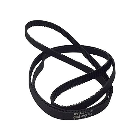2Gt Driver Rubber Belt 848-2Gt-6 Timing Belt In Closed Loop L=848Mm W=6Mm 424 Teeth Pack Of 10Pcs (600984958757)