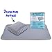 bestiepaws Washable Dog Pee Pads- 2 Pack Large (30x36)- Reusable Dog Training Pads- Incontinence,Travel, whelping Pads- Ultra Absorbent Waterproof Wee Wee Pads- Improved Slip-Proof Bottom