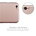 Willnorn Norn One Full Body Protection Hard Slim Case with Tempered Glass Screen Protector for Apple iPhone 6 (4.7-Inch) - Rose Gold